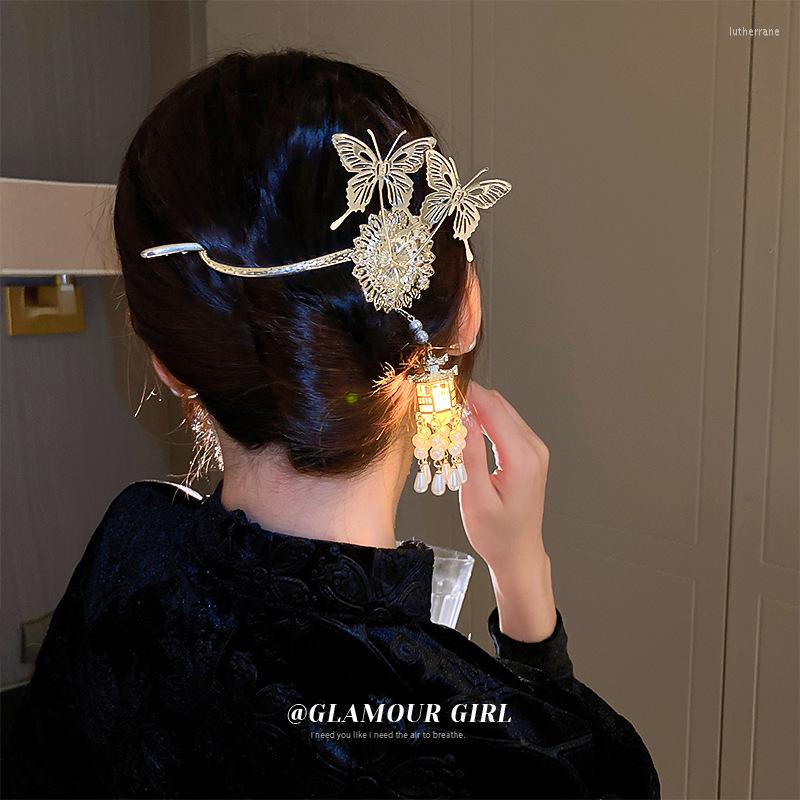 Hair Clips Butterfly Lantern Pearl Tassel Hairpin Clip Fashion Handmade Headdress Gift Jewelry
Hair Clips Butterfly Lantern Pearl Tassel Hairpin Clip Fashion Handmade Headdress Gift Jewelry