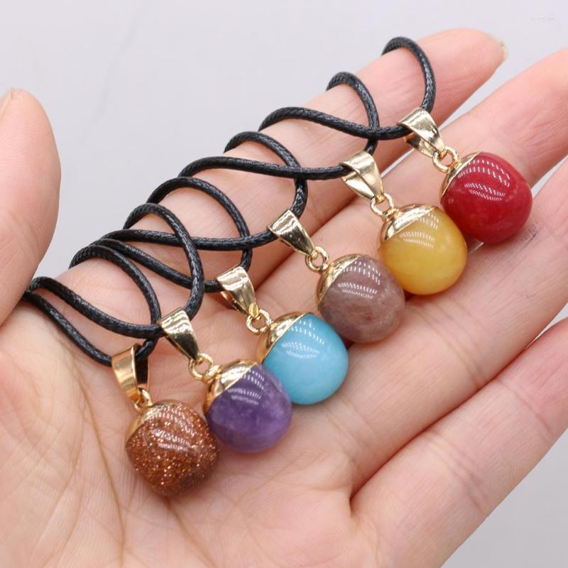 Pendant Necklaces Natural Stone Adzuki Bean-shaped Semi-precious Necklace Men Women Couples Wearing Holiday Gift Rope Chain 45CM 1PC
Pendant Necklaces Natural Stone Adzuki Bean-shaped Semi-precious Necklace Men Women Couples Wearing Holiday Gift Rope Chain 45CM 1PC