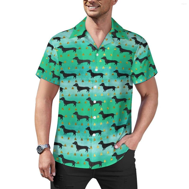 Men' Casual Shirts Dachshund Beach Shirt Green And Gold Dog Hawaii Men Cool Blouses Short Sleeve Graphic Tops Plus Size, Style-11
Men' Casual Shirts Dachshund Beach Shirt Green And Gold Dog Hawaii Men Cool Blouses Short Sleeve Graphic Tops Plus Size, Style-11