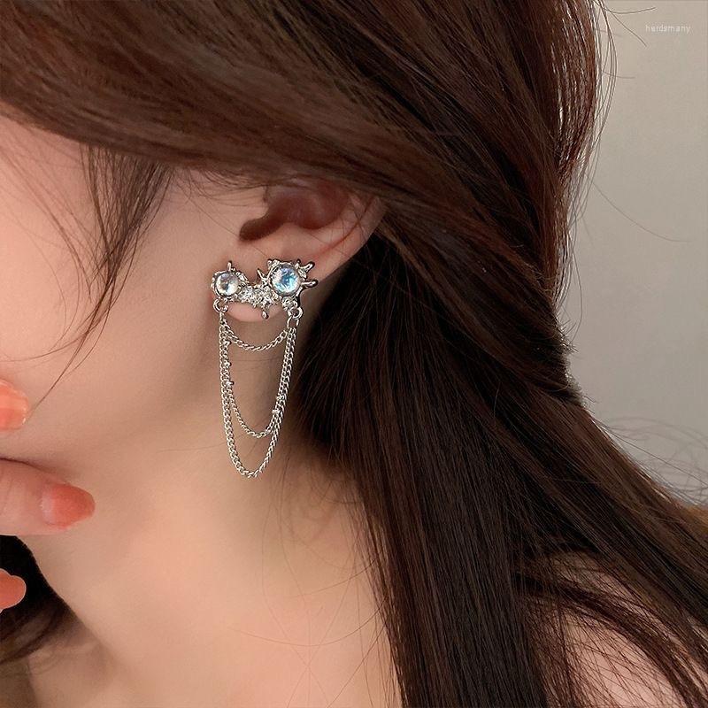 Stud Earrings Chain Tassel For Women Moonstone Female Delicate Irregular Geometry Earring Jewelry Elegant Opal Ear
Stud Earrings Chain Tassel For Women Moonstone Female Delicate Irregular Geometry Earring Jewelry Elegant Opal Ear