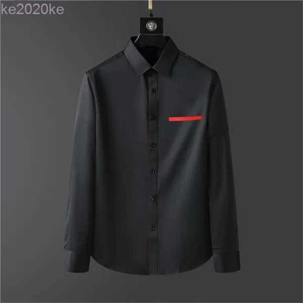 Fashion Designers Mens casual shirts quality business tees classic long Sleeve Shirt solid color letter badge spring autumn decoration blouse size SMLX H5QL
Fashion Designers Mens casual shirts quality business tees classic long Sleeve Shirt solid color letter badge spring autumn decoration blouse size SMLX H5QL