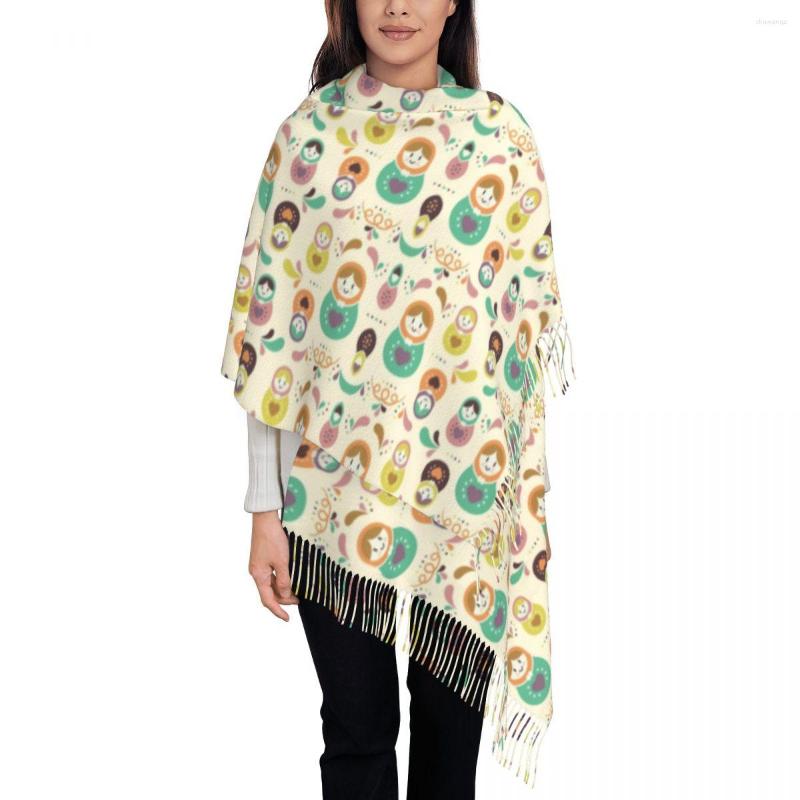 Scarves Ladies Large Russian Matryoshka Dall Women Winter Soft Warm Tassel Shawl Wrap Russia Babushka Folk Art Scarf
Scarves Ladies Large Russian Matryoshka Dall Women Winter Soft Warm Tassel Shawl Wrap Russia Babushka Folk Art Scarf