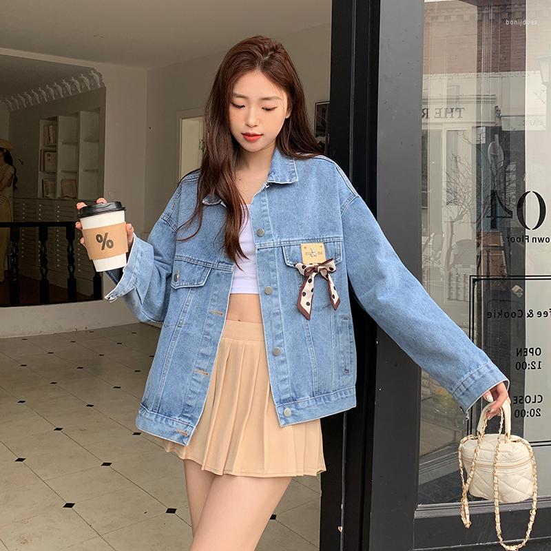 Women' Jackets 2023 Spring Loose Small Slim Heavy Duty Denim Coat With Diamond Scarf, Blue
Women' Jackets 2023 Spring Loose Small Slim Heavy Duty Denim Coat With Diamond Scarf, Blue