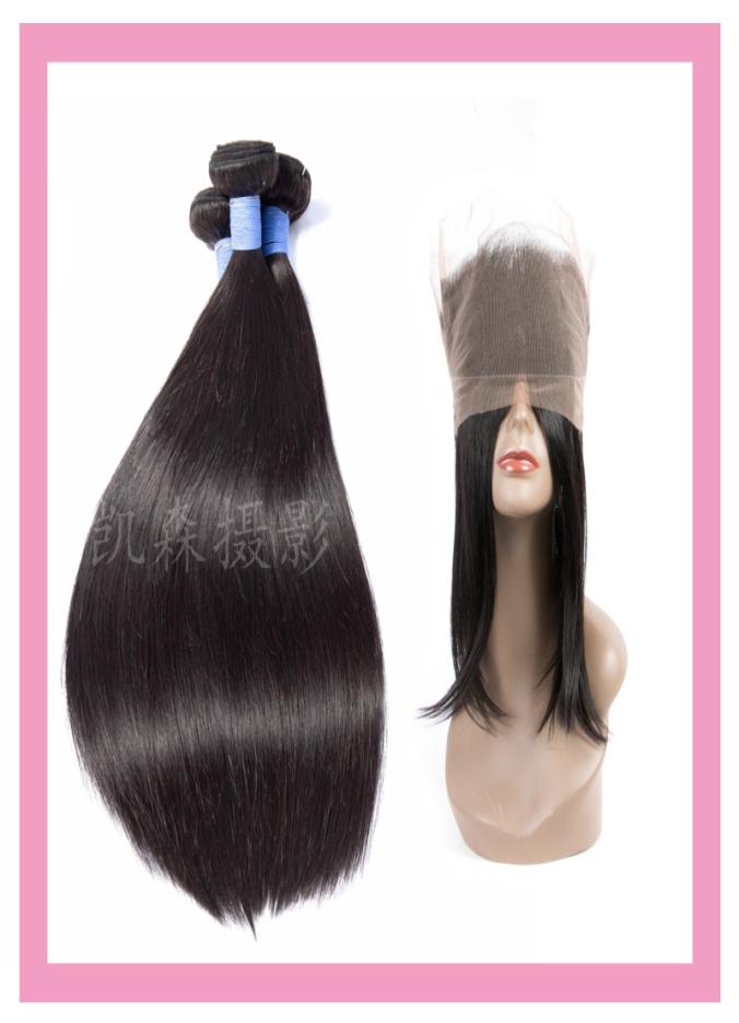 Indian Raw Virgin Human Hair 3 Bundles With 360 Lace Frontal Pre Plucked Straight Bundles With 360 Frontal Closures 4Pcs9585247, Natural color
Indian Raw Virgin Human Hair 3 Bundles With 360 Lace Frontal Pre Plucked Straight Bundles With 360 Frontal Closures 4Pcs9585247, Natural color