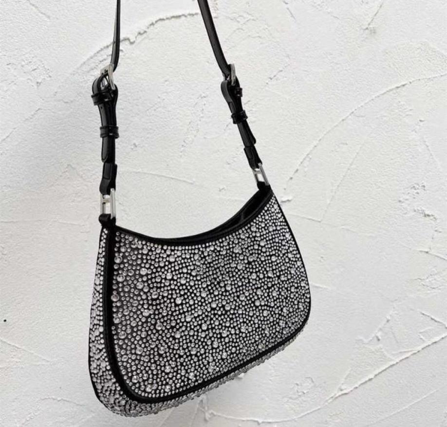 Luxury Bead Rhinestone Shoulder Bags Women Shiny Diamond Handbags Hobos Beading Baguettes Bling Beads Purses Triangle Glittering D1016057, Multi
Luxury Bead Rhinestone Shoulder Bags Women Shiny Diamond Handbags Hobos Beading Baguettes Bling Beads Purses Triangle Glittering D1016057, Multi