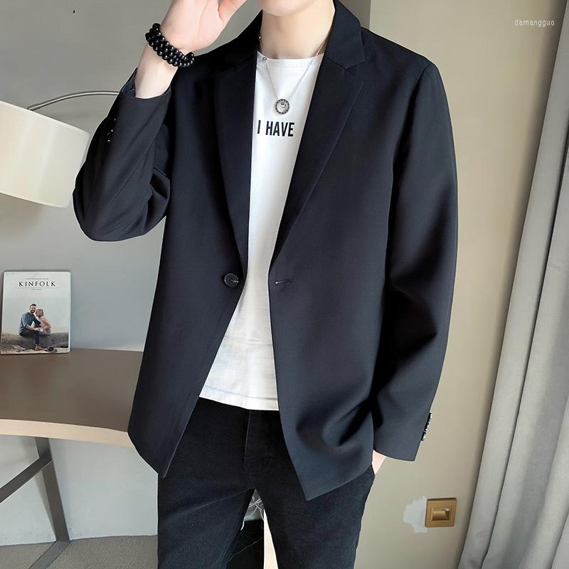 Men's Suits Spring Thin Single Product Men's Suit Jacket Korean Version Black Slim Fitting Casual Fashion Clothing Coat Asian Size
Men's Suits Spring Thin Single Product Men's Suit Jacket Korean Version Black Slim Fitting Casual Fashion Clothing Coat Asian Size