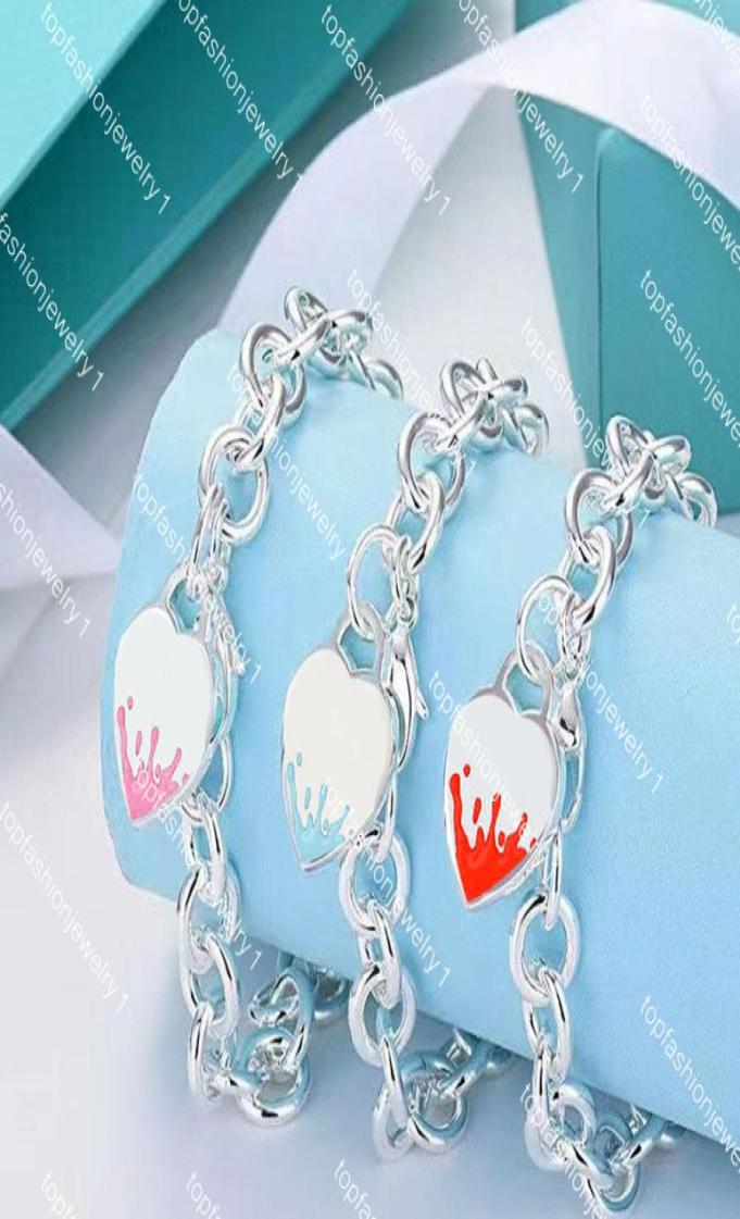 TIF Luxury Designer Bracelet Jewelry Women039s Fashion Classic Heart Shaped Pendant Bracelet Love Girlfriend Gift Blue Pink Red7954836
TIF Luxury Designer Bracelet Jewelry Women039s Fashion Classic Heart Shaped Pendant Bracelet Love Girlfriend Gift Blue Pink Red7954836