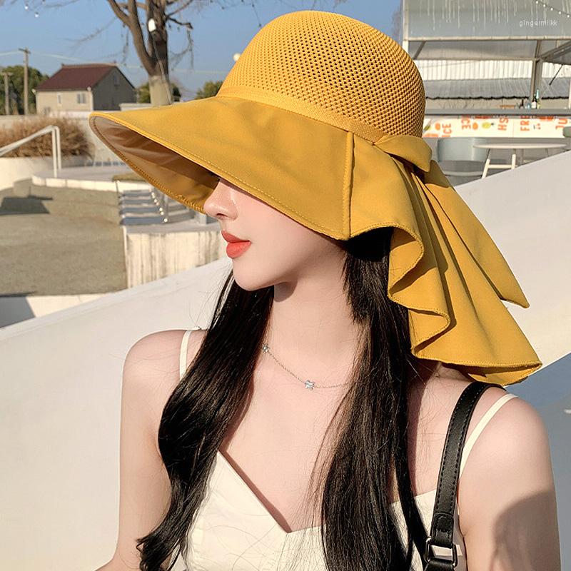 Wide Brim Hats Summer Women Bucket Hat With Shawl Breathable Mesh Face Neck Protection Sun Large Bow Lady Outdoor Travel Beach Cap, Pink
Wide Brim Hats Summer Women Bucket Hat With Shawl Breathable Mesh Face Neck Protection Sun Large Bow Lady Outdoor Travel Beach Cap, Pink
