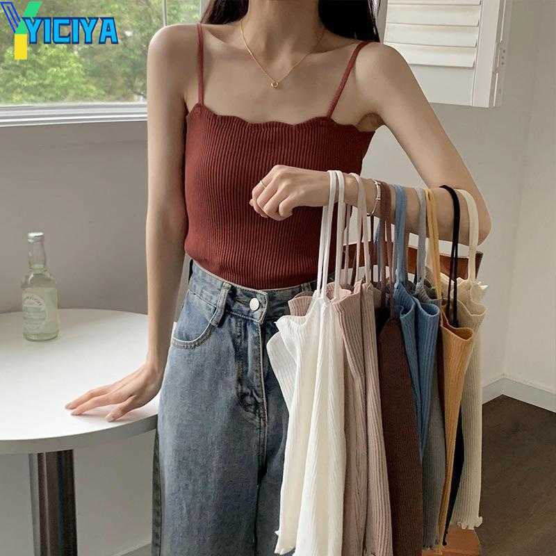YICIYA Women's Tanks Women Sexy Corset Tops Spaghetti Straps Short Outer Wear Knitted Vest 2023 Summer Retro Female Sleeveless Tank Camis Crop Top, Yellow
YICIYA Women's Tanks Women Sexy Corset Tops Spaghetti Straps Short Outer Wear Knitted Vest 2023 Summer Retro Female Sleeveless Tank Camis Crop Top, Yellow