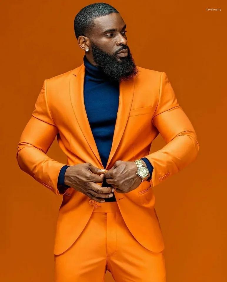 Men's Suits Casual Orange Blazer Trousers Social Full Men Suit Set Tailored Wedding Clothes 2pcs Jacket Black Pants Dinner Party Wear Outfit, Yellow
Men's Suits Casual Orange Blazer Trousers Social Full Men Suit Set Tailored Wedding Clothes 2pcs Jacket Black Pants Dinner Party Wear Outfit, Yellow