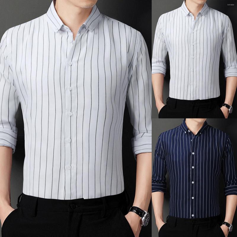 Men's Casual Shirts Button Down Pajama Mens Fashion Simplicity Korean Slim Striped Lapel Long Sleeve Shirt Top Short Tunic Tee, White
Men's Casual Shirts Button Down Pajama Mens Fashion Simplicity Korean Slim Striped Lapel Long Sleeve Shirt Top Short Tunic Tee, White