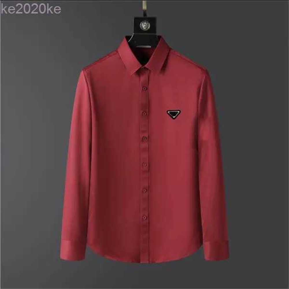 Fashion Designers Mens casual shirts quality business tees classic long Sleeve Shirt solid color letter badge spring autumn decoration blouse size SMLX J3VV
Fashion Designers Mens casual shirts quality business tees classic long Sleeve Shirt solid color letter badge spring autumn decoration blouse size SMLX J3VV