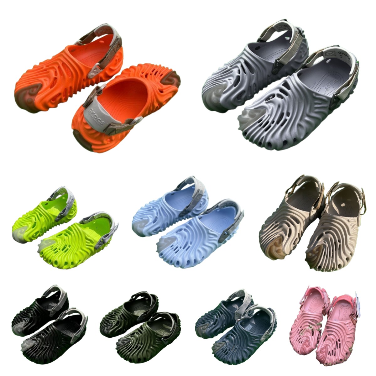 Sandals EVA Salehe Bembury x-Pollex ClogCroc Crocodile Cucumber Menemsha Urchin Shoes Women Men Summer Slides Designers Sandalias Mujer Slippers CRO1012, Dark navy
Sandals EVA Salehe Bembury x-Pollex ClogCroc Crocodile Cucumber Menemsha Urchin Shoes Women Men Summer Slides Designers Sandalias Mujer Slippers CRO1012, Dark navy
