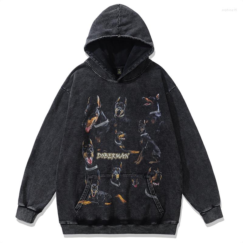 Men's Hoodies 2023 Hip Hop Sweatshirts Dog Letter Printed Washed Cotton Oversized Vintage Streetwear Gothic Spring Harajuku Hoodie, Black
Men's Hoodies 2023 Hip Hop Sweatshirts Dog Letter Printed Washed Cotton Oversized Vintage Streetwear Gothic Spring Harajuku Hoodie, Black