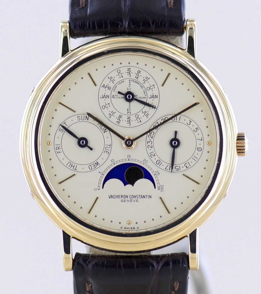 Elegant Luxury for man concise wrist watches V C Uhr Patrim Perpetual Calendar Yellow Gold Automatic BussinessGentlemenlike High quality Gift, Black
Elegant Luxury for man concise wrist watches V C Uhr Patrim Perpetual Calendar Yellow Gold Automatic BussinessGentlemenlike High quality Gift, Black