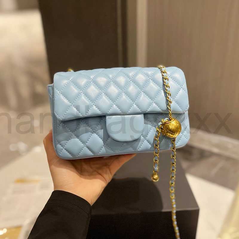 Classic Mini Flap Square Bags France Womens Designer Luxury Lambskin Genuine Leather Gold Ball Adjustable Shoulder Strap Crossbody Handbags 20CM, Blue
Classic Mini Flap Square Bags France Womens Designer Luxury Lambskin Genuine Leather Gold Ball Adjustable Shoulder Strap Crossbody Handbags 20CM, Blue