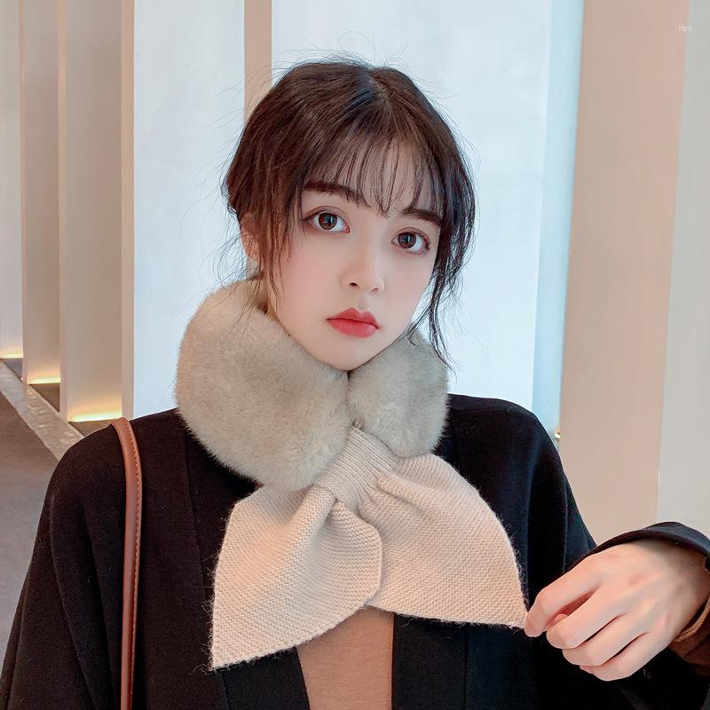 Scarves Korean Winter Women's Cross Scarf. A Versatile Neck Protection Bib. Warm Wool Collar Collar. Fur Like Scarf
Scarves Korean Winter Women's Cross Scarf. A Versatile Neck Protection Bib. Warm Wool Collar Collar. Fur Like Scarf