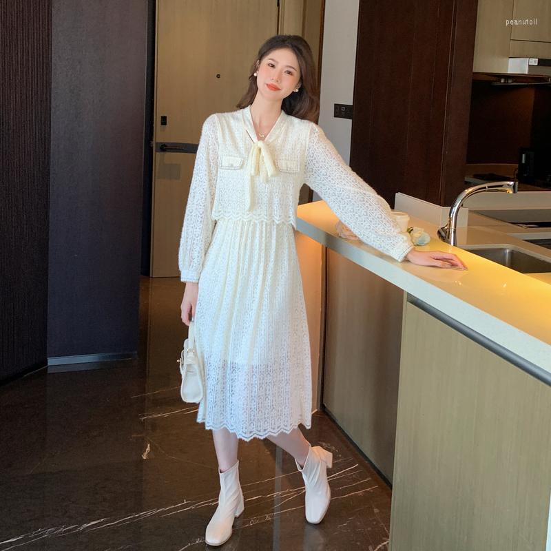 Casual Dresses White Elegant Long Dress For Women 2023 Party Robe High Waist Satin Chic Midi French Sweet Girl Autumn Winter Vintage Y2k, Apricot
Casual Dresses White Elegant Long Dress For Women 2023 Party Robe High Waist Satin Chic Midi French Sweet Girl Autumn Winter Vintage Y2k, Apricot