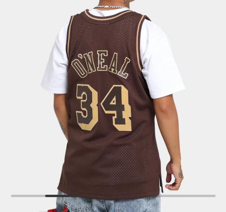 Custom Basketball Jersey Shaq Shaquille ONeal Brown Shirts Printed numbers and names, Printed jersey
Custom Basketball Jersey Shaq Shaquille ONeal Brown Shirts Printed numbers and names, Printed jersey