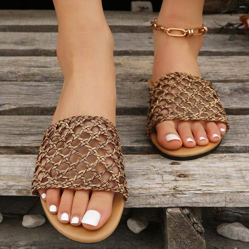 Slippers Women's Casual Net Beach 2023 Summer Fashion Solid Color Flats Minimalist Zapatos De Mujer, Auburn
Slippers Women's Casual Net Beach 2023 Summer Fashion Solid Color Flats Minimalist Zapatos De Mujer, Auburn