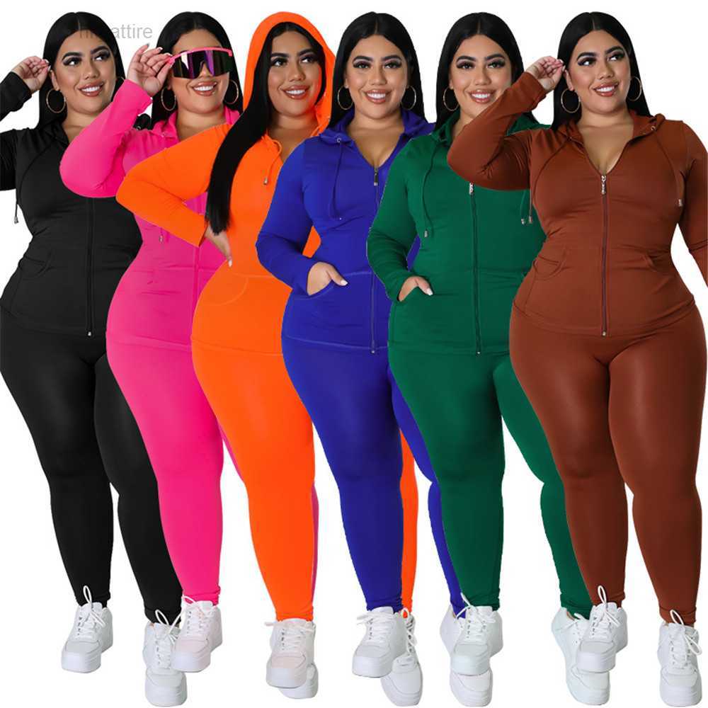 Plus size 3XL 4XL 5XL Tracksuits Women Two Piece Set Fall Winter Clothes Long Sleeve Outfits Hooded Jacket And Pants Fitness Sweatsuits Casual Sportswear 8195, Brown
Plus size 3XL 4XL 5XL Tracksuits Women Two Piece Set Fall Winter Clothes Long Sleeve Outfits Hooded Jacket And Pants Fitness Sweatsuits Casual Sportswear 8195, Brown