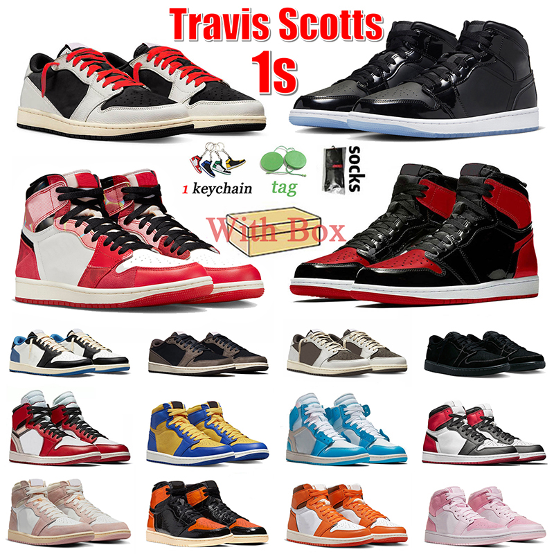 Retro 1s travis scott Basketball Shoes With Box Jumpman 1 Size 13 TS Olive Reverse Mocha Mid Space Jam Patent Bred Skyline Offs White Unc Men Women Jordens Sneakers 36-47, 32
Retro 1s travis scott Basketball Shoes With Box Jumpman 1 Size 13 TS Olive Reverse Mocha Mid Space Jam Patent Bred Skyline Offs White Unc Men Women Jordens Sneakers 36-47, 32