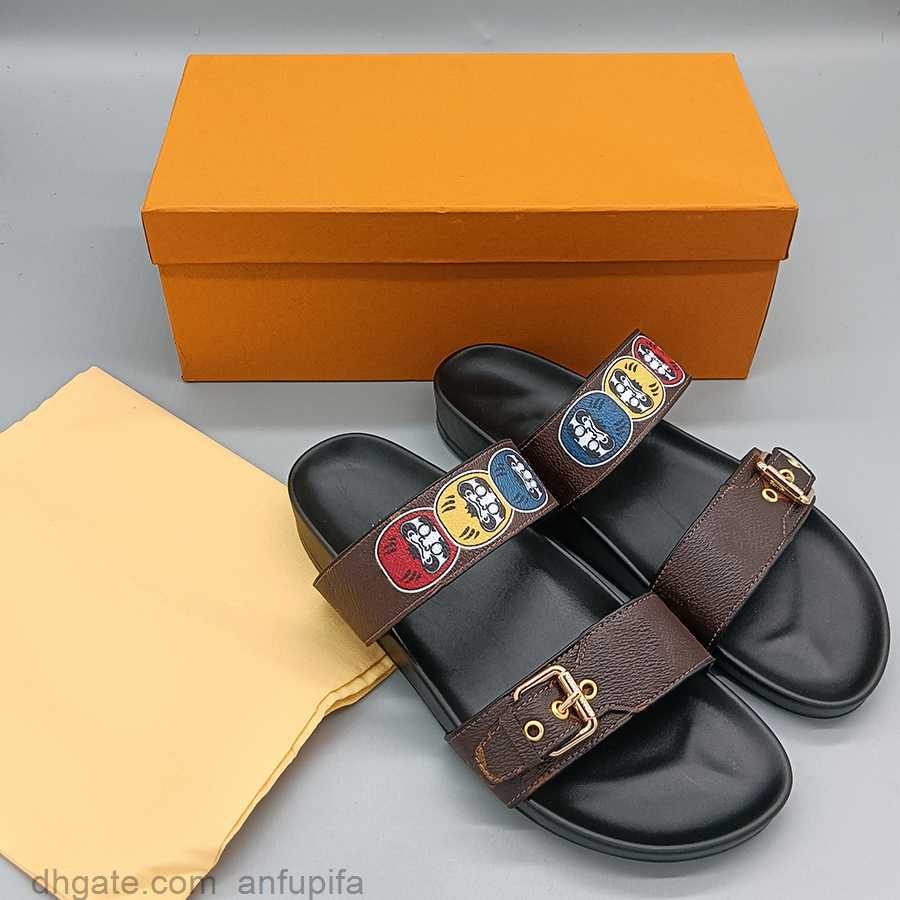 Designer Women Sandals Brand Sandals Classic Slippers Real Leather Slides Platform Flats Shoes Flip Flop Sneakers With Dustbag by newshoe, Brown red1
Designer Women Sandals Brand Sandals Classic Slippers Real Leather Slides Platform Flats Shoes Flip Flop Sneakers With Dustbag by newshoe, Brown red1