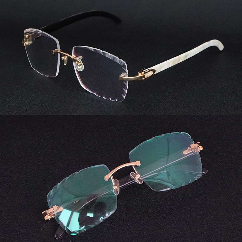Designer Eyewear For Women Vintage Mens Original White Inside Black Buffalo Horn Glasses Gold Silver Metal Legs Rimless Glasses Mens Travel Tour Eyeglasses Wood
Designer Eyewear For Women Vintage Mens Original White Inside Black Buffalo Horn Glasses Gold Silver Metal Legs Rimless Glasses Mens Travel Tour Eyeglasses Wood