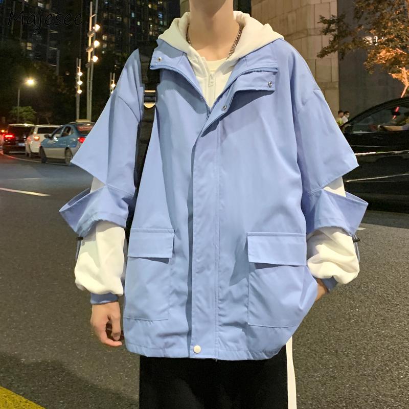 Men's Jackets Men Fake Two Pieces Cargo Outwear Handsome Couple Streetwear Loose Fashion Pockets Hooded Patchwork Daily Students MaleMen's, Khaki
Men's Jackets Men Fake Two Pieces Cargo Outwear Handsome Couple Streetwear Loose Fashion Pockets Hooded Patchwork Daily Students MaleMen's, Khaki