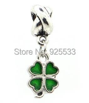Crystal Free Shipping 50pcs Fashion European Green Clover Charms Pendant Beads Silver Plated Beads Fit Bracelet DIY 6 colors in stock
Crystal Free Shipping 50pcs Fashion European Green Clover Charms Pendant Beads Silver Plated Beads Fit Bracelet DIY 6 colors in stock