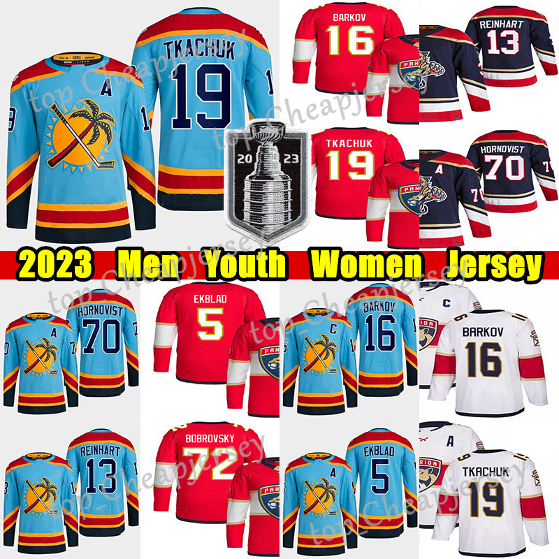 2023 Stanley Cup Final #19 Matthew Tkachuk Reverse Retro hockey jersey #16 Aleksander Barkov Sergei Bobrovsky Sam Reinhart Spencer Knight Brandon Montour jerseys, Gray
2023 Stanley Cup Final #19 Matthew Tkachuk Reverse Retro hockey jersey #16 Aleksander Barkov Sergei Bobrovsky Sam Reinhart Spencer Knight Brandon Montour jerseys, Gray