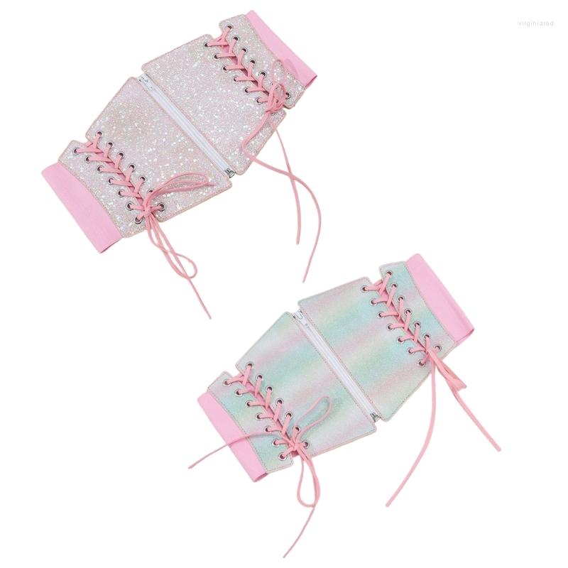 Belts Wide Dress Belt Pink Corset Lace-Up Underbust For Women Elastic Sequin Cinchs, Black
Belts Wide Dress Belt Pink Corset Lace-Up Underbust For Women Elastic Sequin Cinchs, Black