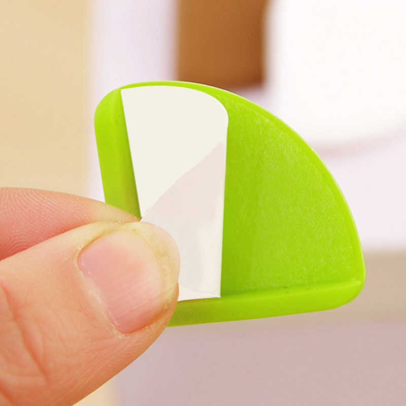 Corner Edge Cushions 4 protectors anti-collision corners baby safety thick soft silicone bumper pads table corner protection G220525