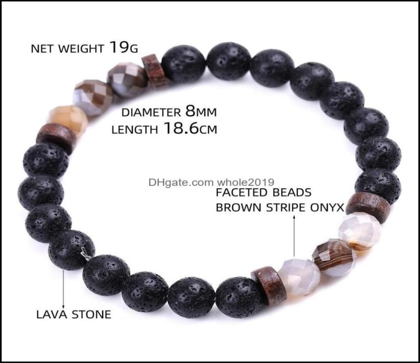 Charm Bracelets Men Bracelet Faceted Natural Stone Wooden Beaded 8Mm Tiger Eye Spectrolite Buddha Lava Beads Stretch Women Jewelry1958213
Charm Bracelets Men Bracelet Faceted Natural Stone Wooden Beaded 8Mm Tiger Eye Spectrolite Buddha Lava Beads Stretch Women Jewelry1958213