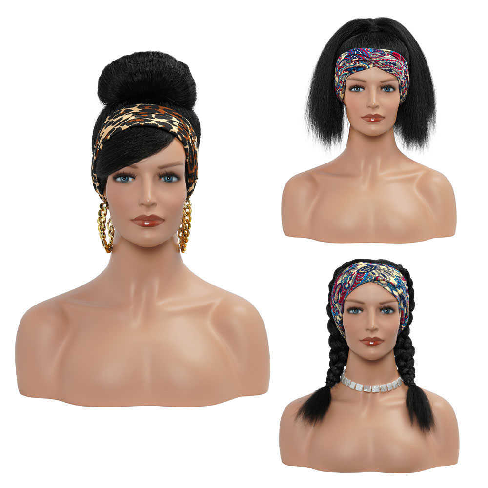 Women Synthetic Headband Wigs Kinky Curly Glueless Natural Looking Heat Resistant Fiber Hair for Black Women Cosplay Daily Use 230524, Ombre color
Women Synthetic Headband Wigs Kinky Curly Glueless Natural Looking Heat Resistant Fiber Hair for Black Women Cosplay Daily Use 230524, Ombre color