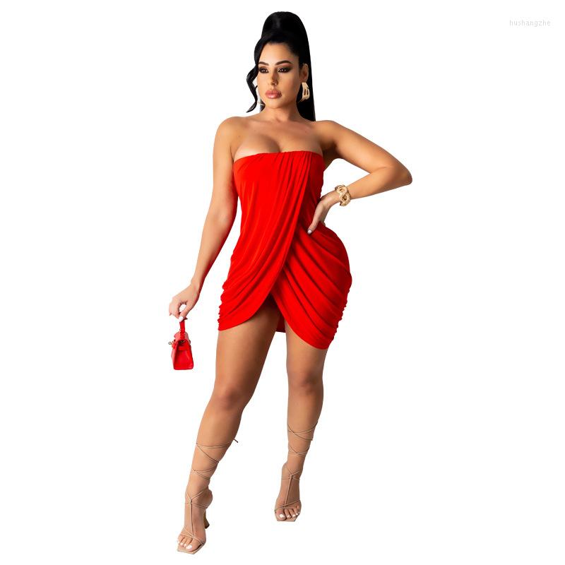 Casual Dresses Sexy Off Shoulder Irregular Ruched Mini Dress For Women Summer Elegant Strapless Slim Night Club Party, Red dress
Casual Dresses Sexy Off Shoulder Irregular Ruched Mini Dress For Women Summer Elegant Strapless Slim Night Club Party, Red dress