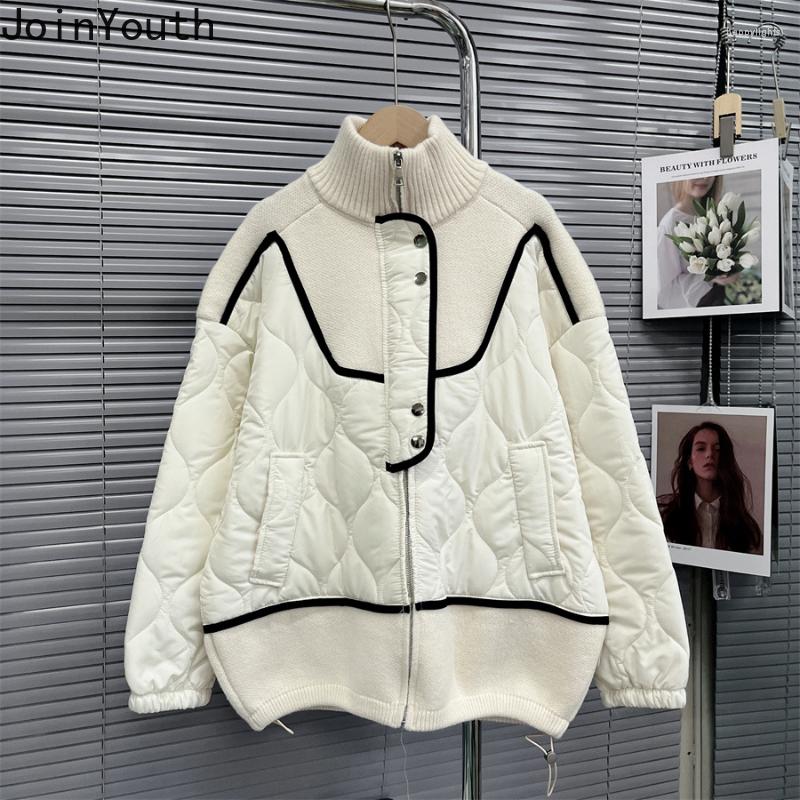 Women's Jackets Harajuku For Women Stand Neck Patchwork Knitted Oversized Outwear 2023 Ropa Mujer Thicked Casual Fashion Y2k Coat Tops, Beige
Women's Jackets Harajuku For Women Stand Neck Patchwork Knitted Oversized Outwear 2023 Ropa Mujer Thicked Casual Fashion Y2k Coat Tops, Beige