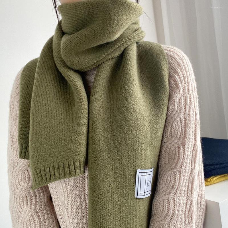 Scarves Korean Winter Wool Knitted Women Scarf Female Solid Color Long Bandana Warm Couple Shawl Wrap Clothing Accessories
Scarves Korean Winter Wool Knitted Women Scarf Female Solid Color Long Bandana Warm Couple Shawl Wrap Clothing Accessories
