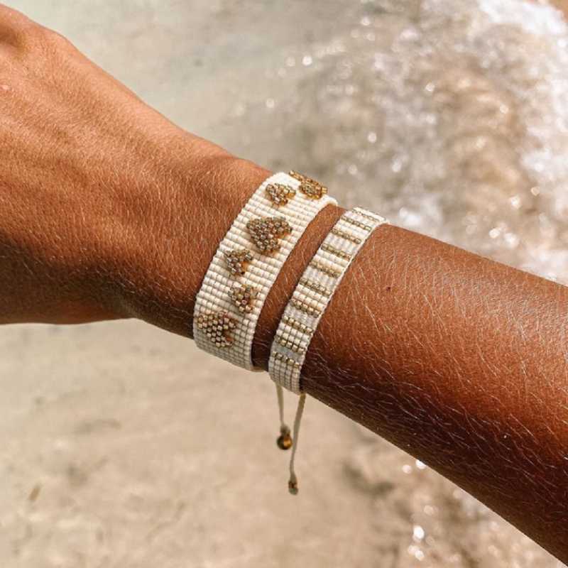 Charm Bracelets Go2boho Miyuki Bracelet Set Handmade Beads Woven Jewelry Boho Beach Heart Vacation Gift Pulseras Mujer Moda 2023Charm
Charm Bracelets Go2boho Miyuki Bracelet Set Handmade Beads Woven Jewelry Boho Beach Heart Vacation Gift Pulseras Mujer Moda 2023Charm