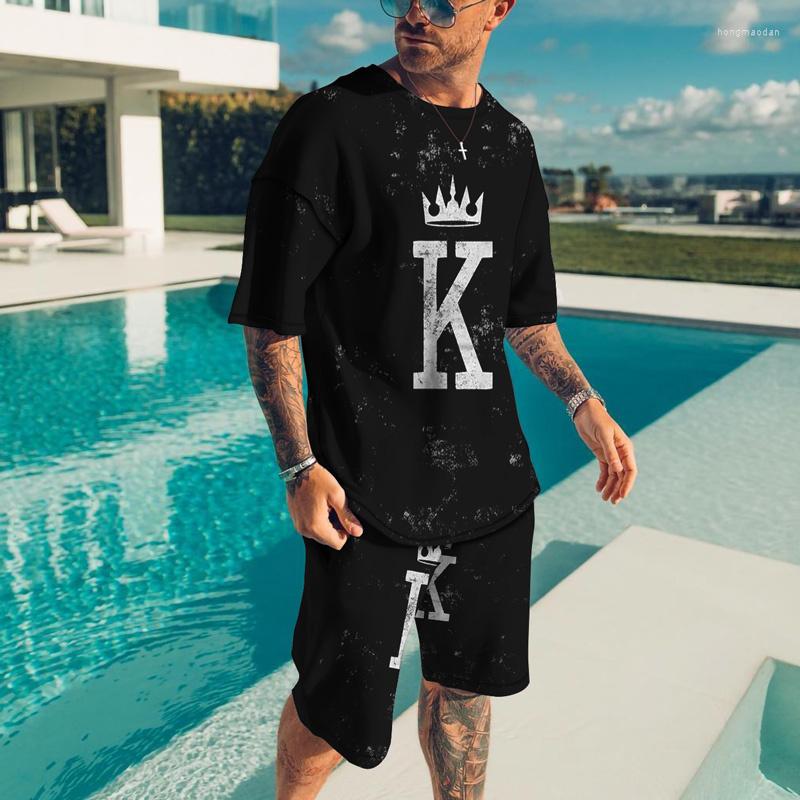 Men's Tracksuits 2023 Summer 3D Printed Men's Suit Casual Wear T-shirt Shorts Sports Spades Personality Fashion Trend Creative, Gold
Men's Tracksuits 2023 Summer 3D Printed Men's Suit Casual Wear T-shirt Shorts Sports Spades Personality Fashion Trend Creative, Gold