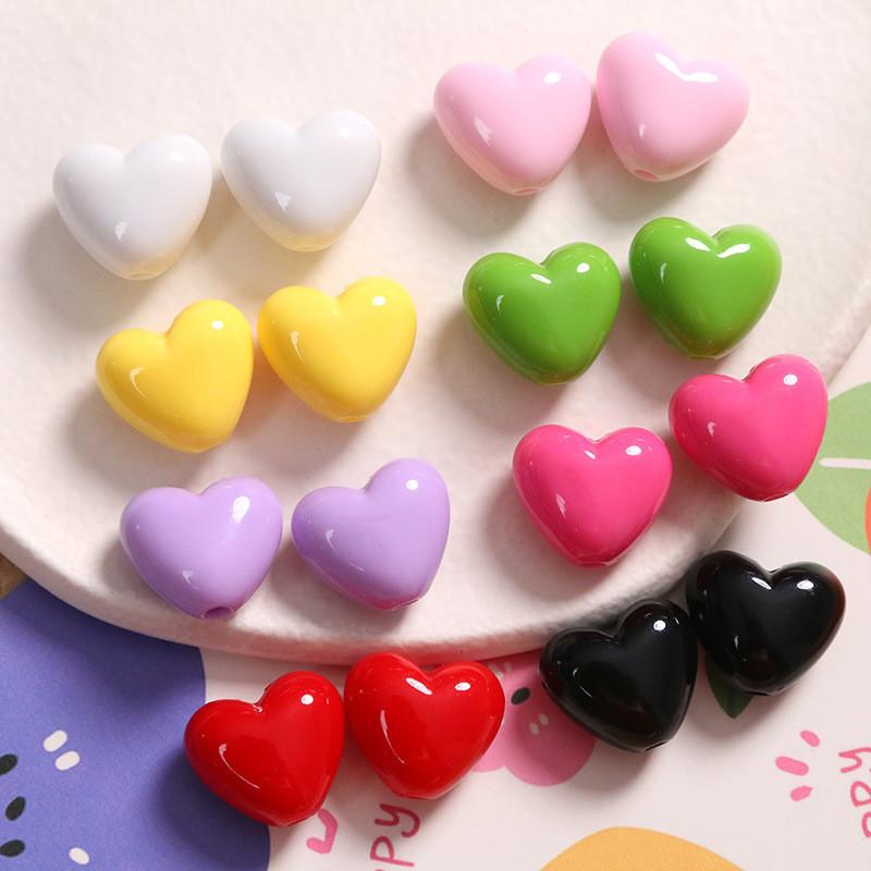 Crystal Newest 100pcs/lot color print geoemtry cartoon hearts shape resin straight hole beads diy jewelry earring/bracelet accessory
Crystal Newest 100pcs/lot color print geoemtry cartoon hearts shape resin straight hole beads diy jewelry earring/bracelet accessory