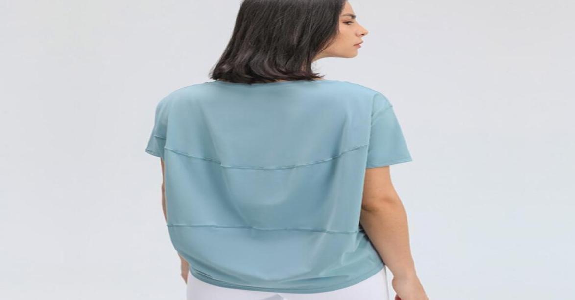 Oversize Perfectly Yoga Outfits Sports Exercise Fitness Nosee through Tops TShirt LU13 Women Solid Color Short Sleeve Fashion O2005479, Pink
Oversize Perfectly Yoga Outfits Sports Exercise Fitness Nosee through Tops TShirt LU13 Women Solid Color Short Sleeve Fashion O2005479, Pink
