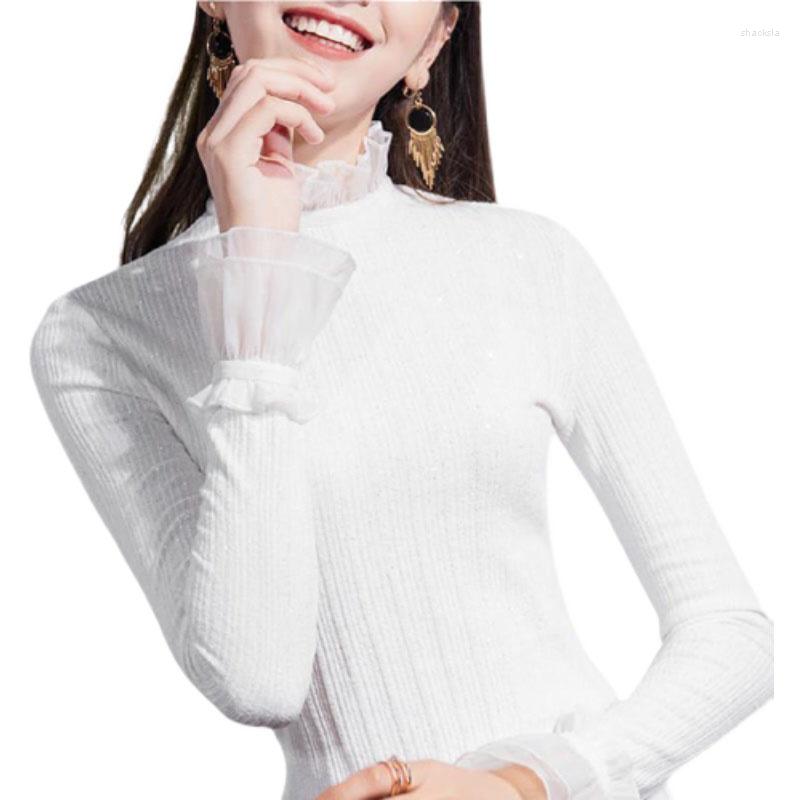 Women' T Shirts Plus Velvet Thickened Autumn Winter 2023 Women T-shirt High Collar Top Elegant Ladies Slim Inner Bottoming OK1282, Black
Women' T Shirts Plus Velvet Thickened Autumn Winter 2023 Women T-shirt High Collar Top Elegant Ladies Slim Inner Bottoming OK1282, Black