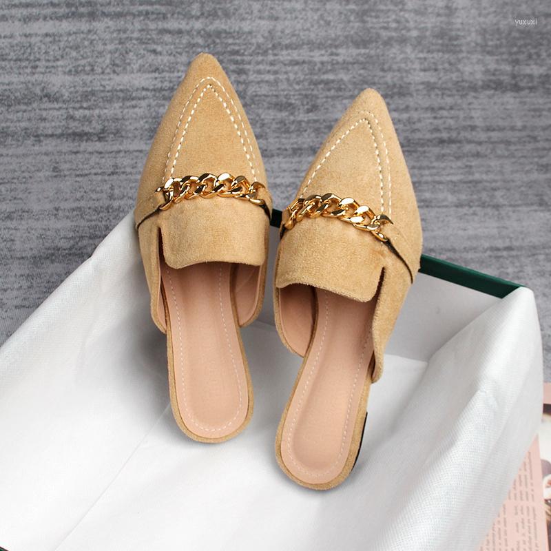 Slippers Spring 2023 Women's Mules Pointed Outdoors Muller Fashion Metal Chain Design Office Casual Shoes Large Size 41-43, Black
Slippers Spring 2023 Women's Mules Pointed Outdoors Muller Fashion Metal Chain Design Office Casual Shoes Large Size 41-43, Black