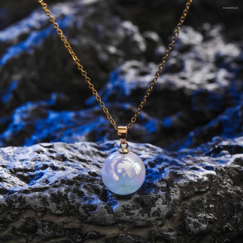 Chains Pearl Titanium Steel Necklace Women Simple Style Chain Chokers Fashion Female Jewlery
Chains Pearl Titanium Steel Necklace Women Simple Style Chain Chokers Fashion Female Jewlery