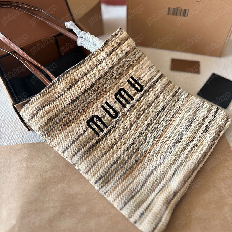 Womens Summer Straw Raffia Beach Bag Luxury Designer Men Large Capacity Handbags Lady Totes Crossbody Travel Outdoor Shoulder Bags 2305253BF, M#1
Womens Summer Straw Raffia Beach Bag Luxury Designer Men Large Capacity Handbags Lady Totes Crossbody Travel Outdoor Shoulder Bags 2305253BF, M#1