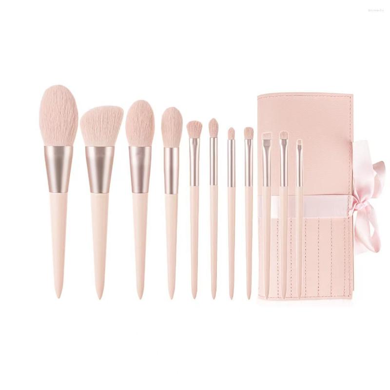 Makeup Brushes 11 PCS Pink Brush Set Beginner's Full Super Soft Powder Blusher Kit Professional
Makeup Brushes 11 PCS Pink Brush Set Beginner's Full Super Soft Powder Blusher Kit Professional