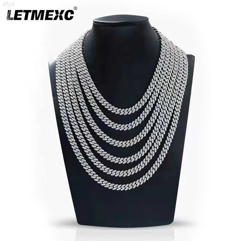 Letmexc Full Diamond Moissanite Denim Cuban Necklace 925 Silver d Color Vvs1 Hip Hop
Letmexc Full Diamond Moissanite Denim Cuban Necklace 925 Silver d Color Vvs1 Hip Hop