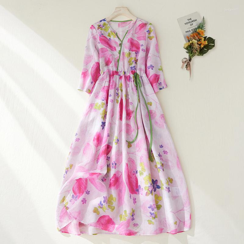 Party Dresses 2023 Arrival V-neck Prairie Chic Travel Style Loose Beach Casual Summer Dress Fashion Women Midi Lady Work, Picture shown
Party Dresses 2023 Arrival V-neck Prairie Chic Travel Style Loose Beach Casual Summer Dress Fashion Women Midi Lady Work, Picture shown
