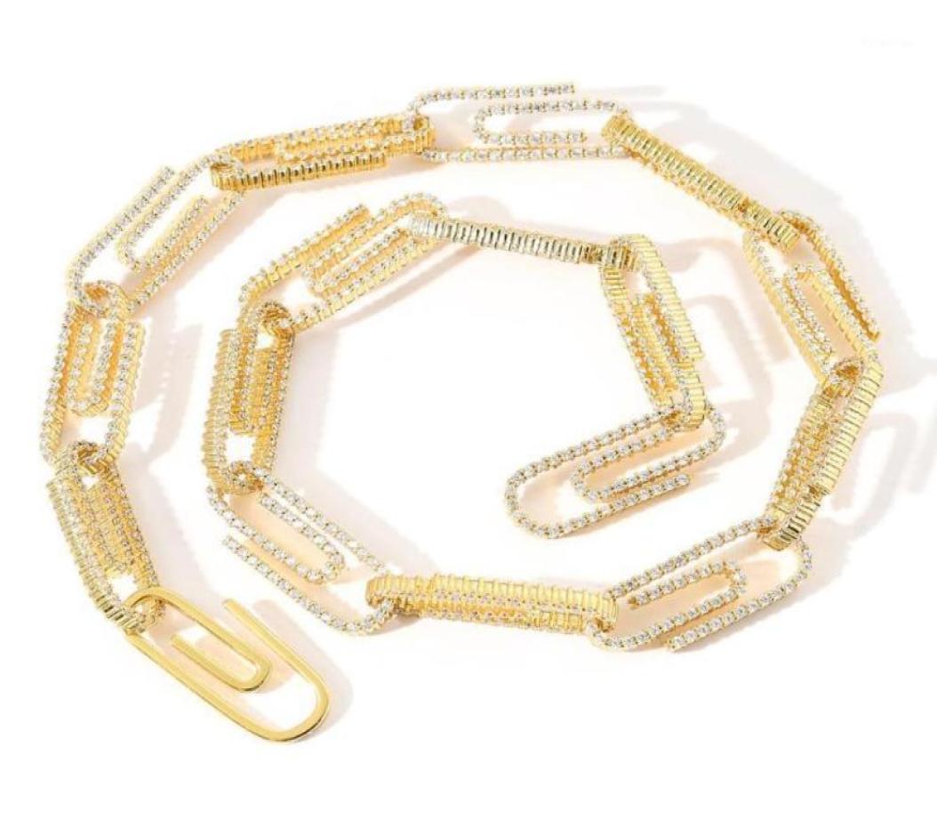 Chains Bling Paperclip Chain Necklace Luxury Micro Pave Iced CZ Fashion Hip Hop Jewelry For Men14271345
Chains Bling Paperclip Chain Necklace Luxury Micro Pave Iced CZ Fashion Hip Hop Jewelry For Men14271345
